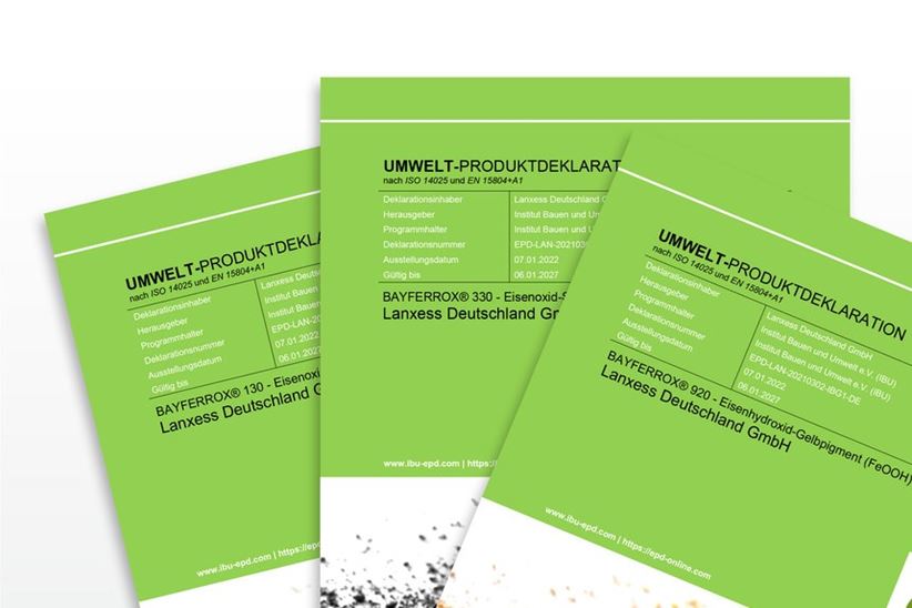 EPD Brochures IPG Red, Black and Yellow grouped togehter