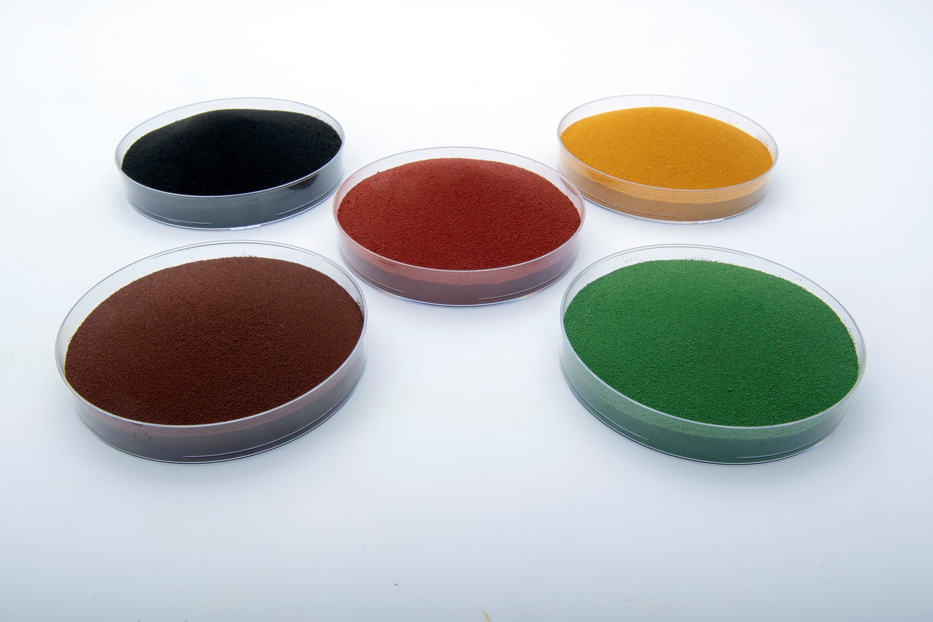 Inorganic pigments of the IPG business unit with the products Bayferrox, Bayoxide and Colortherm