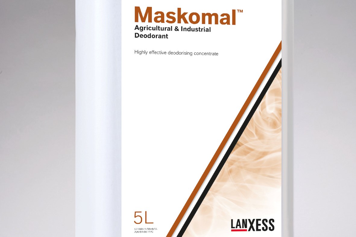 Maskomal product image: Maskomal™ is a highly effective and concentrated agricultural and industrial deodorant that is non-corrosive and easy to prepare and use