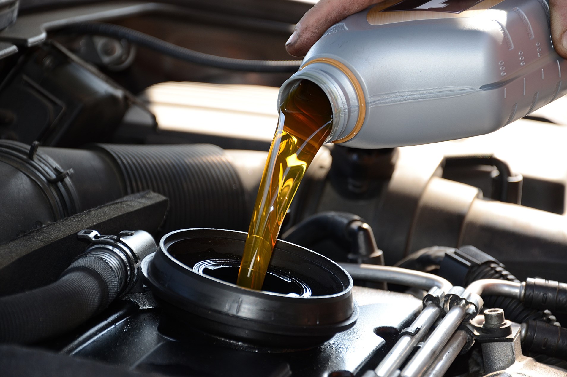 Adding engine oil