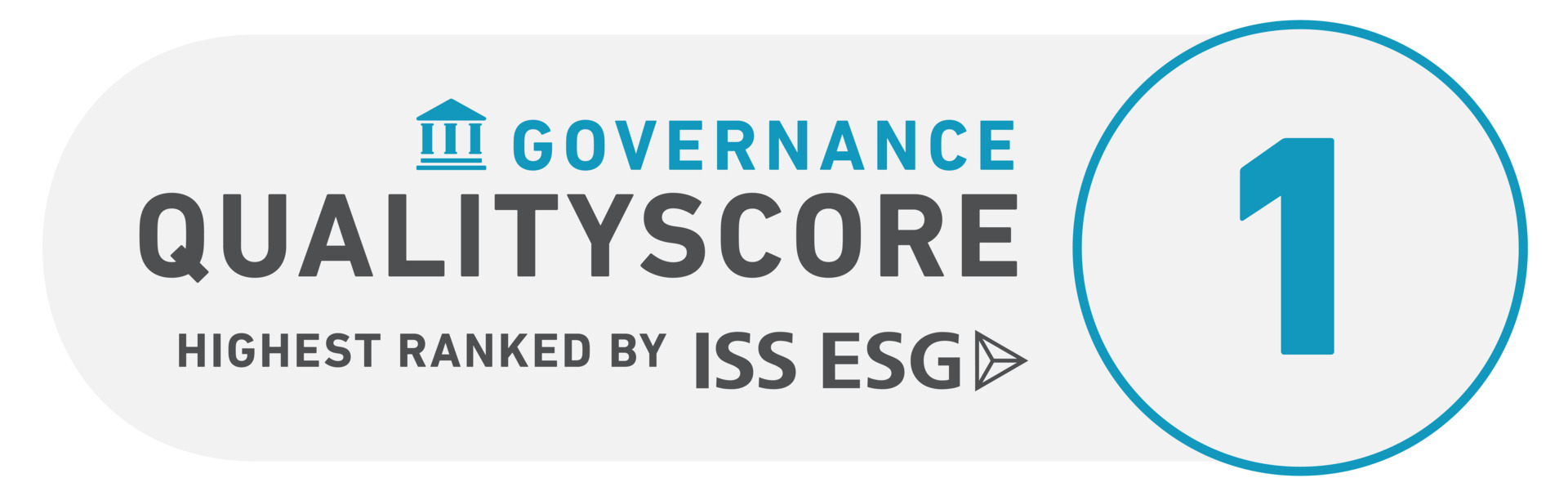 Logo governance quality score ISS ESG