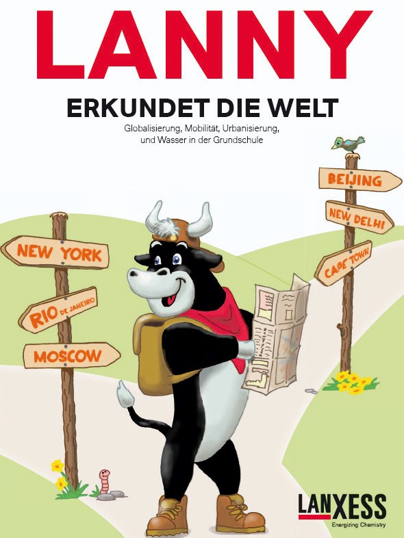 Cover Lanny folder, Education initiative