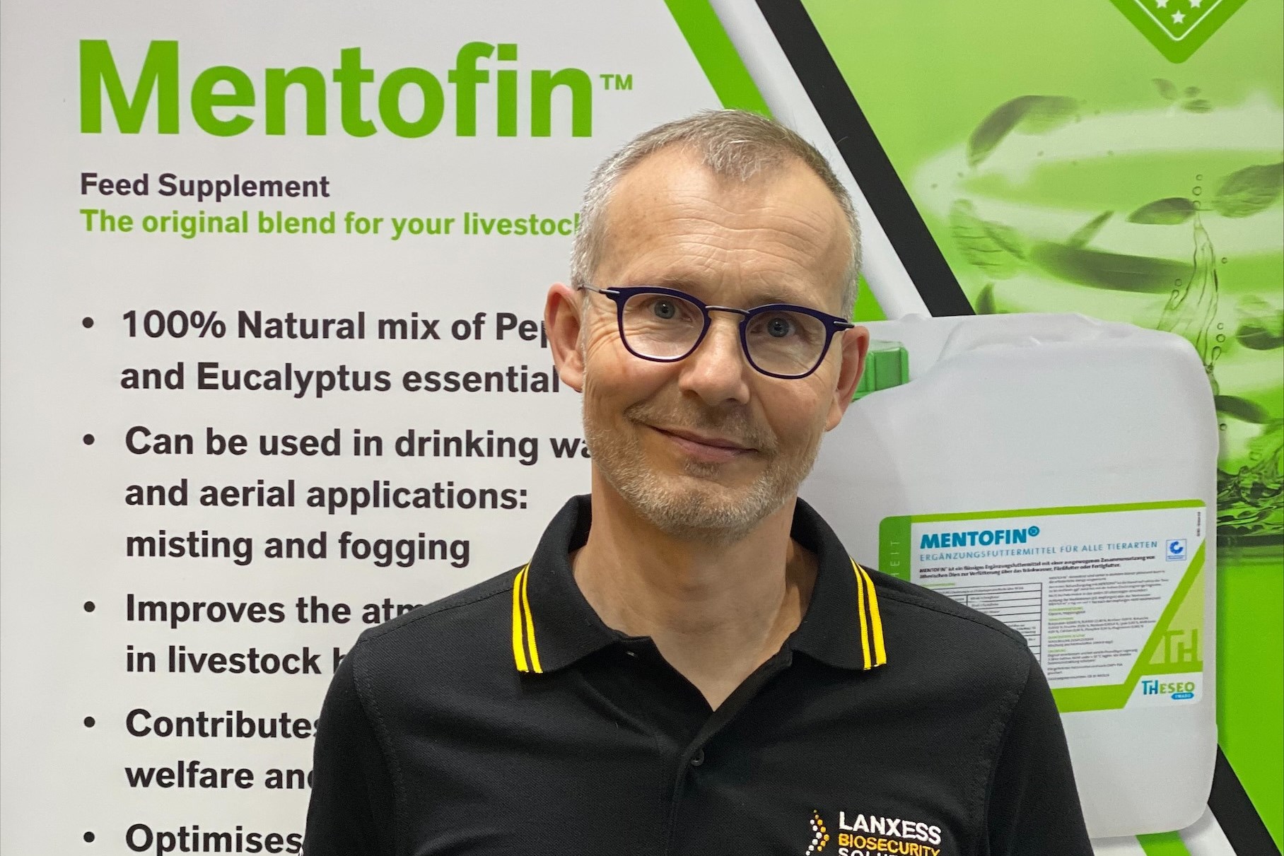 Benoît Dattin, Head of Marketing Communication, Actives & Disinfection, LANXESS