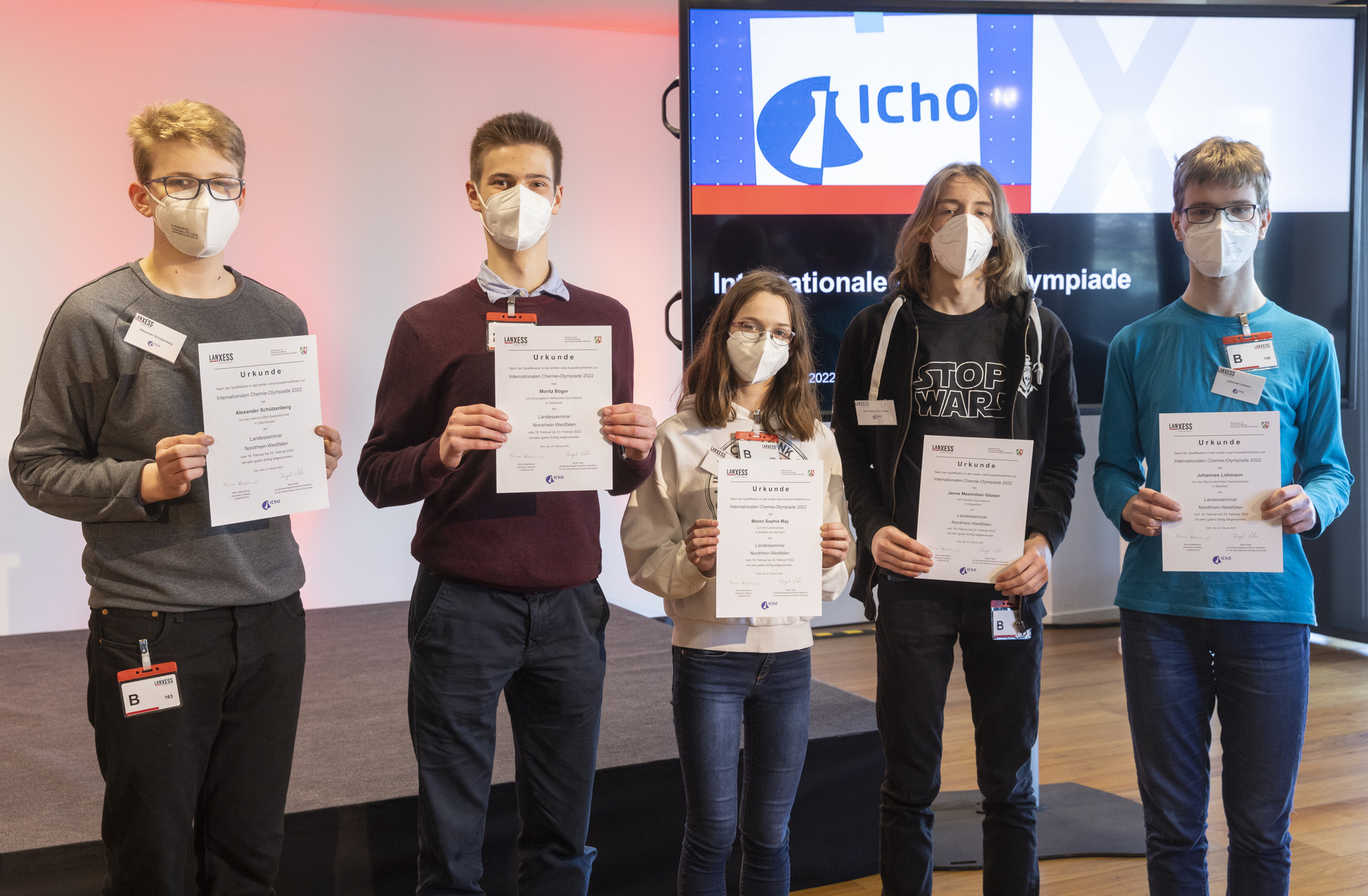 LANXESS richtet NRW-Seminar zur 54. Internationalen Chemie-Olympiade aus