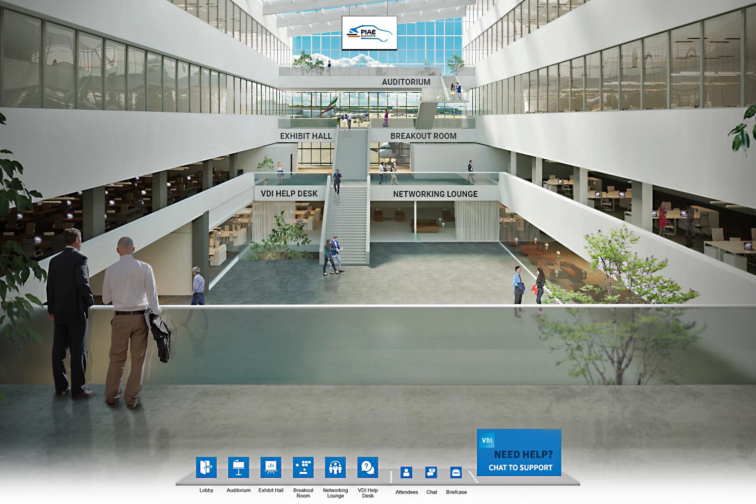 Screenshot PIAE 2020 virtual congress