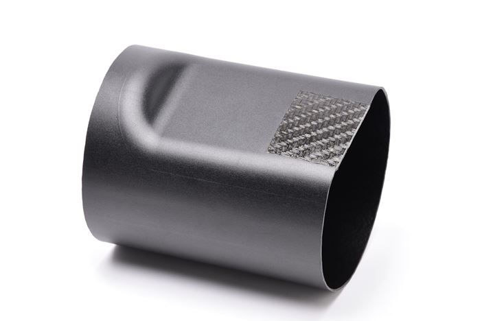 LANXESS HPM Technical Center, blow molding part with Tepex reinforcement