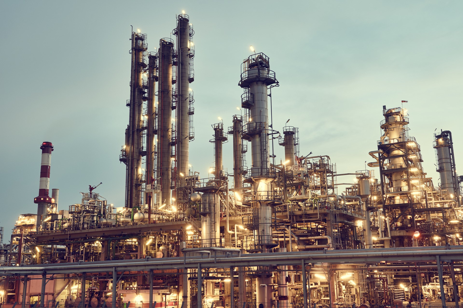 Production plat chemical industry