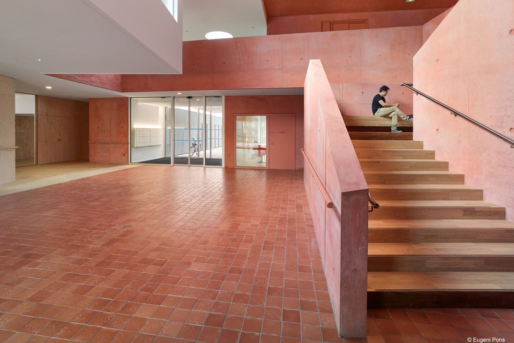 Elderly house in France consisting of concreete colored with Cayferrox pigments