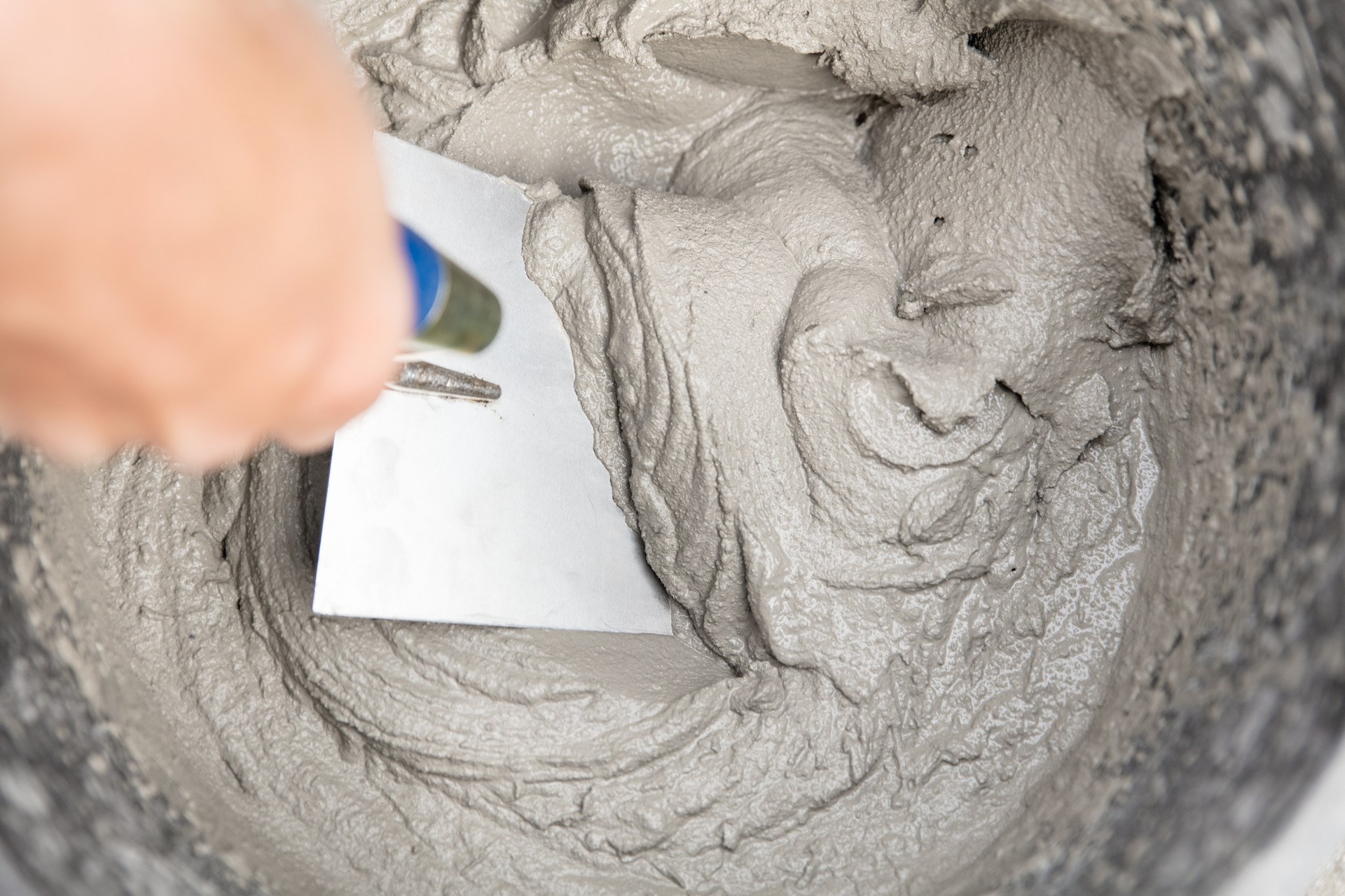 Mortar and trowel