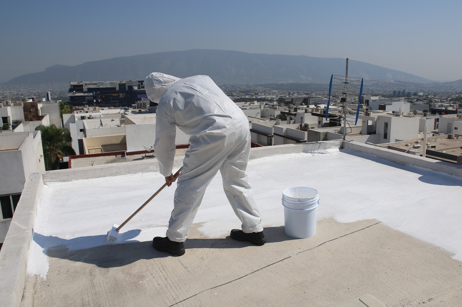 Roof Coating Installation