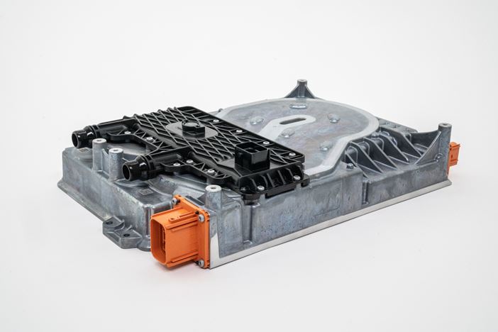 On Board Battery Charger, Durethan, Abdeckung, Polyamid 6-Compound