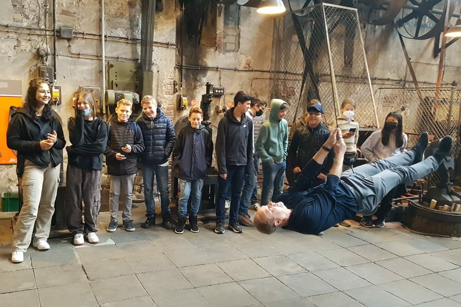 Techniktage für Schulen, Industriemuseum Sensenhammer, September 2022