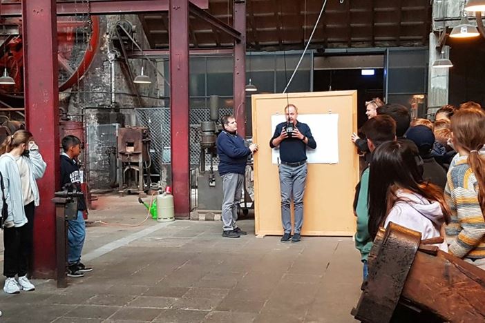 Die Techniktage für Schüler, fanden dieses Jahr im Sensenhammer in Leverkusen statt.