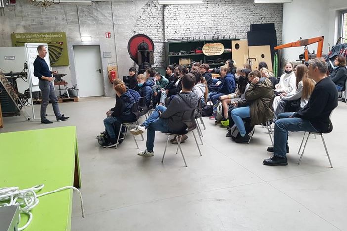 Die Techniktage für Schüler, fanden dieses Jahr im Sensenhammer in Leverkusen statt.