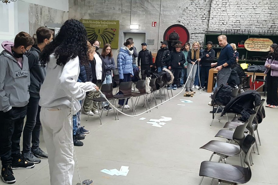 Die Techniktage für Schüler, fanden dieses Jahr im Sensenhammer in Leverkusen statt.