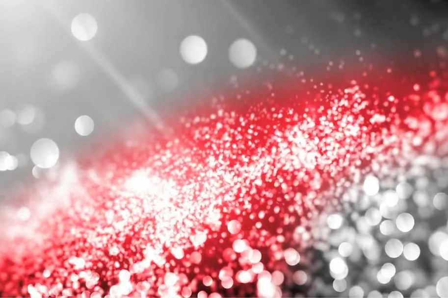 Abstract illustration of light reflections as a symbol for additives