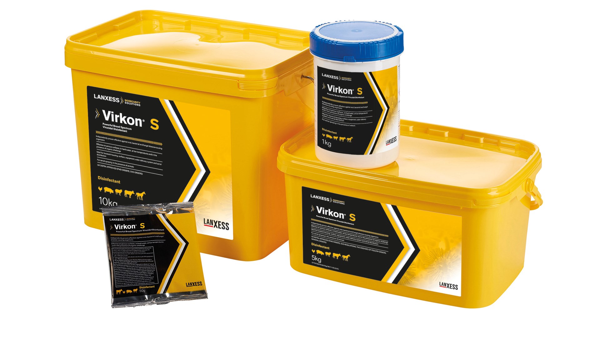 Virkon S Produktportfolio UK