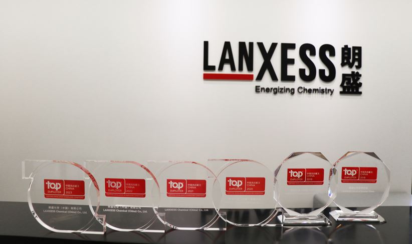 LANXESS awarded Top Employer China for sixth consecutive year