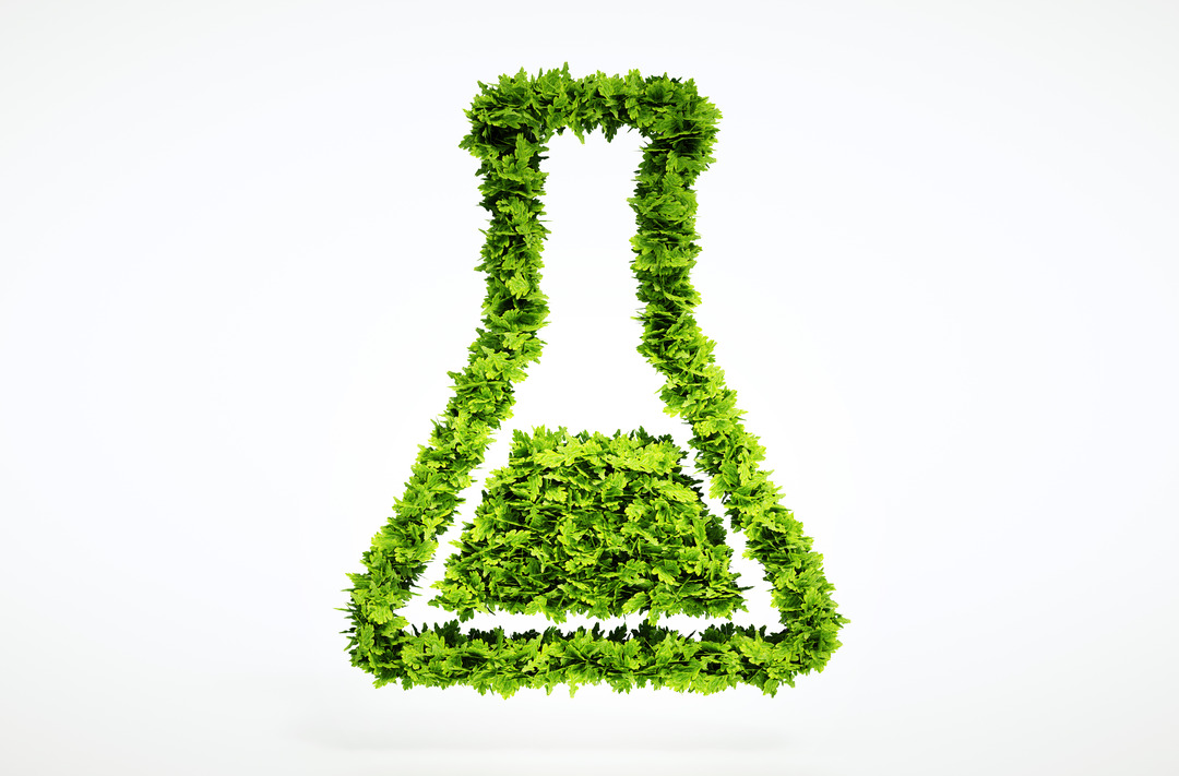 3d bio science sign. One of larger set of high quality ecology symbols. Check my ecology set.