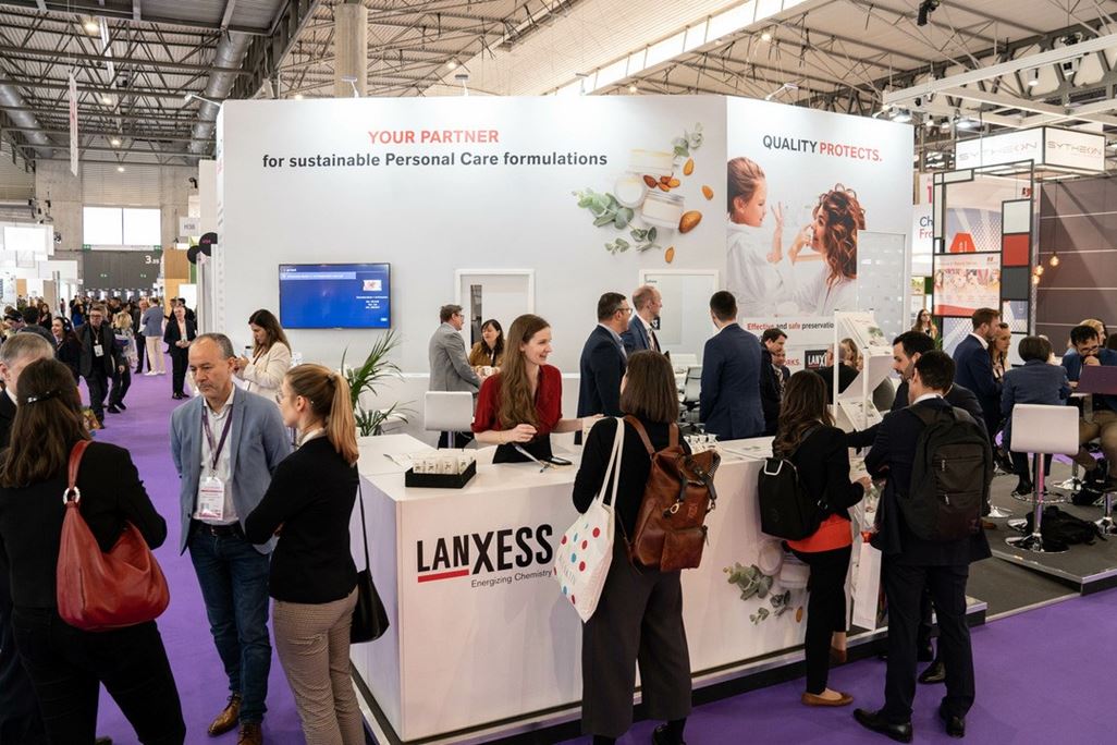 LANXESS auf der InCosmetics 2023 in Barcelona