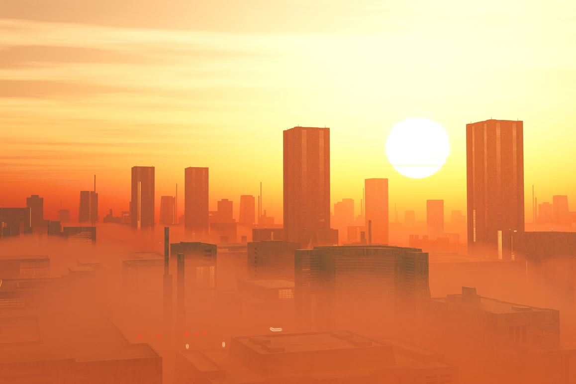 Hitze und Smog in der Stadt - Klimawandel