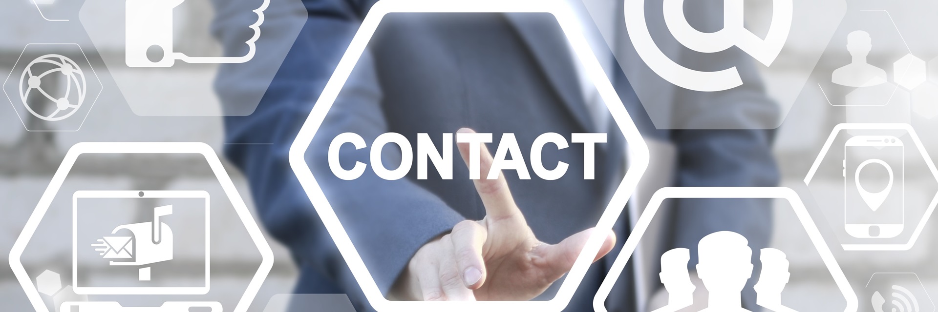 Contact Us Communication Business Concept