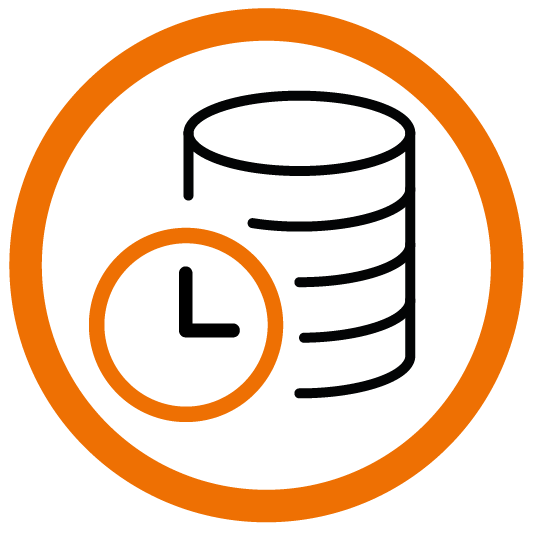 Saves time and money Icon (Mefisto shock)