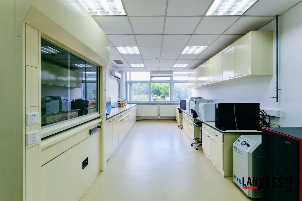 The interior of LANXESS MPP Beverage Technology Center