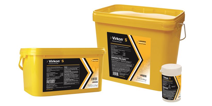 Virkon S three pack shots