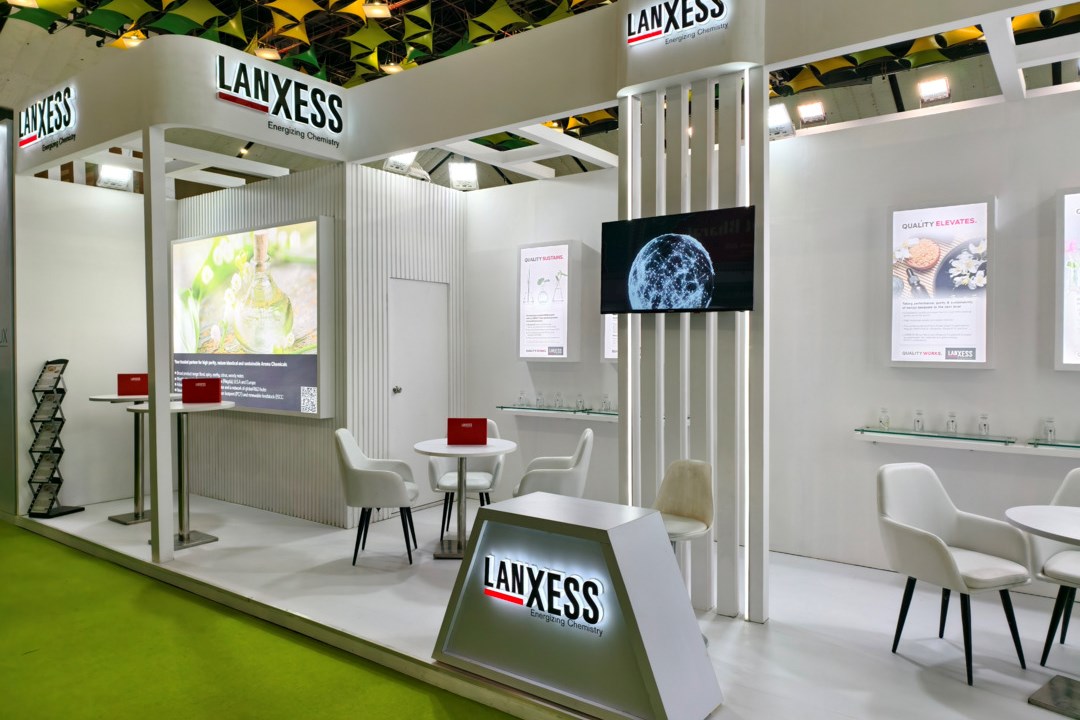 LANXESS Booth image at the FAFAI International Convention & Expo team