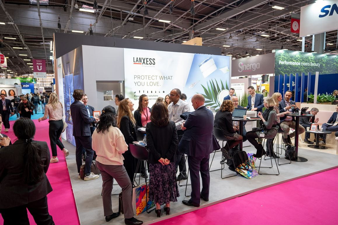 Messestand in-cosmetics Gobal in Paris 2024