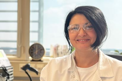 Elvira Dzuzdanovic-Mesic in ihrem Labor