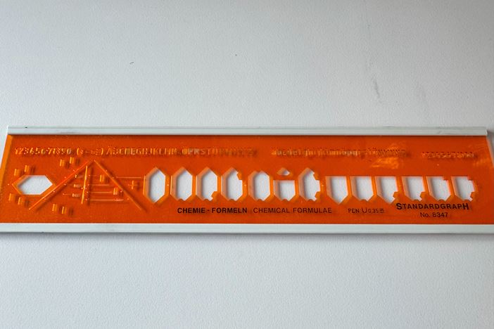 Schablone für Chemieformel