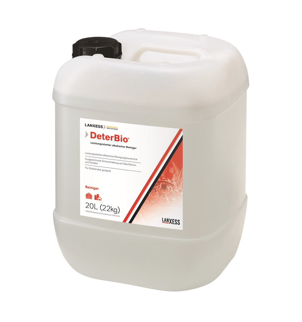 Product packaging, 20 l plastic bucket of the product DeterBio