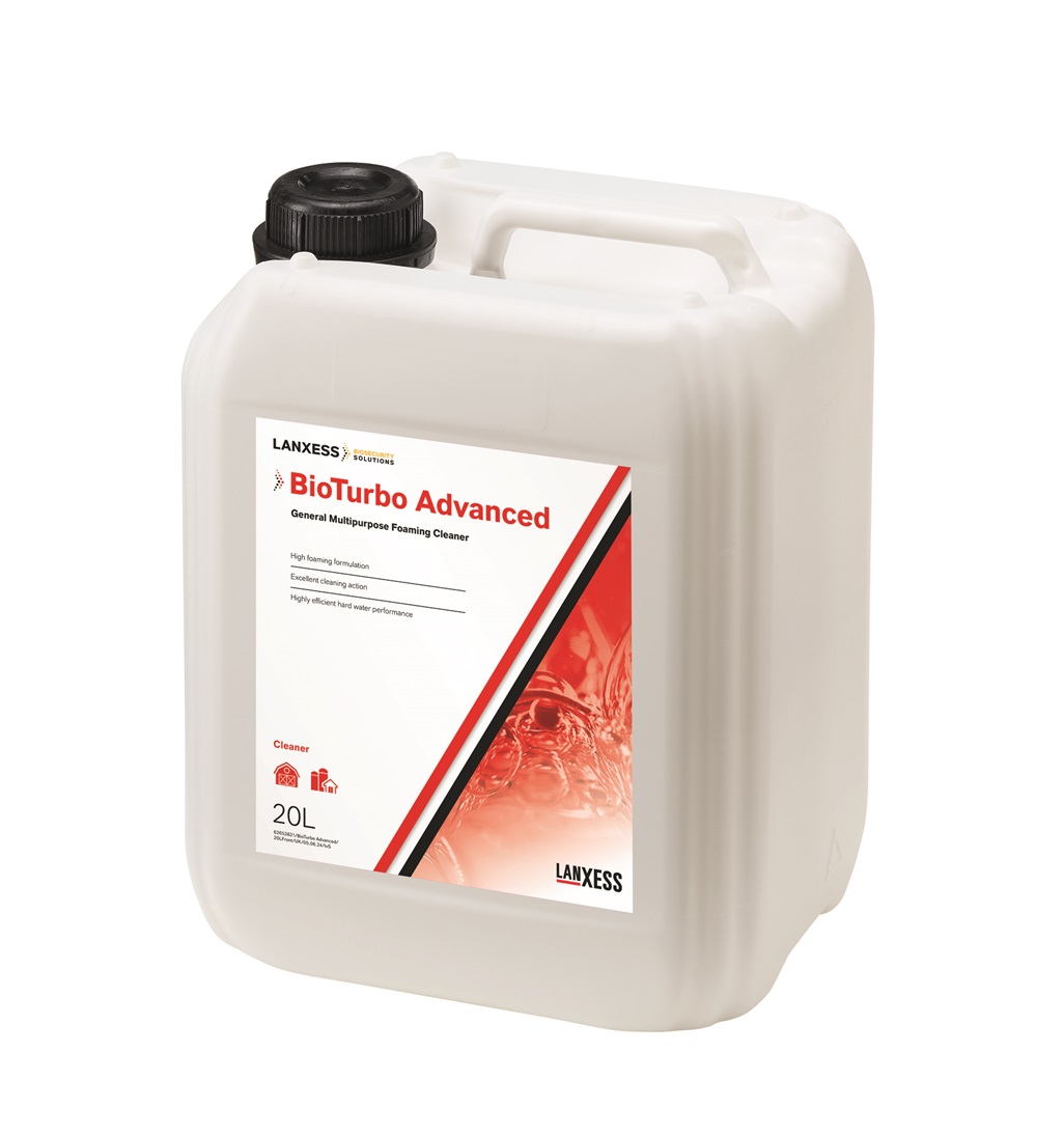 Product packaging, 20 l plastic bucket of the product BioTurbo Advanced