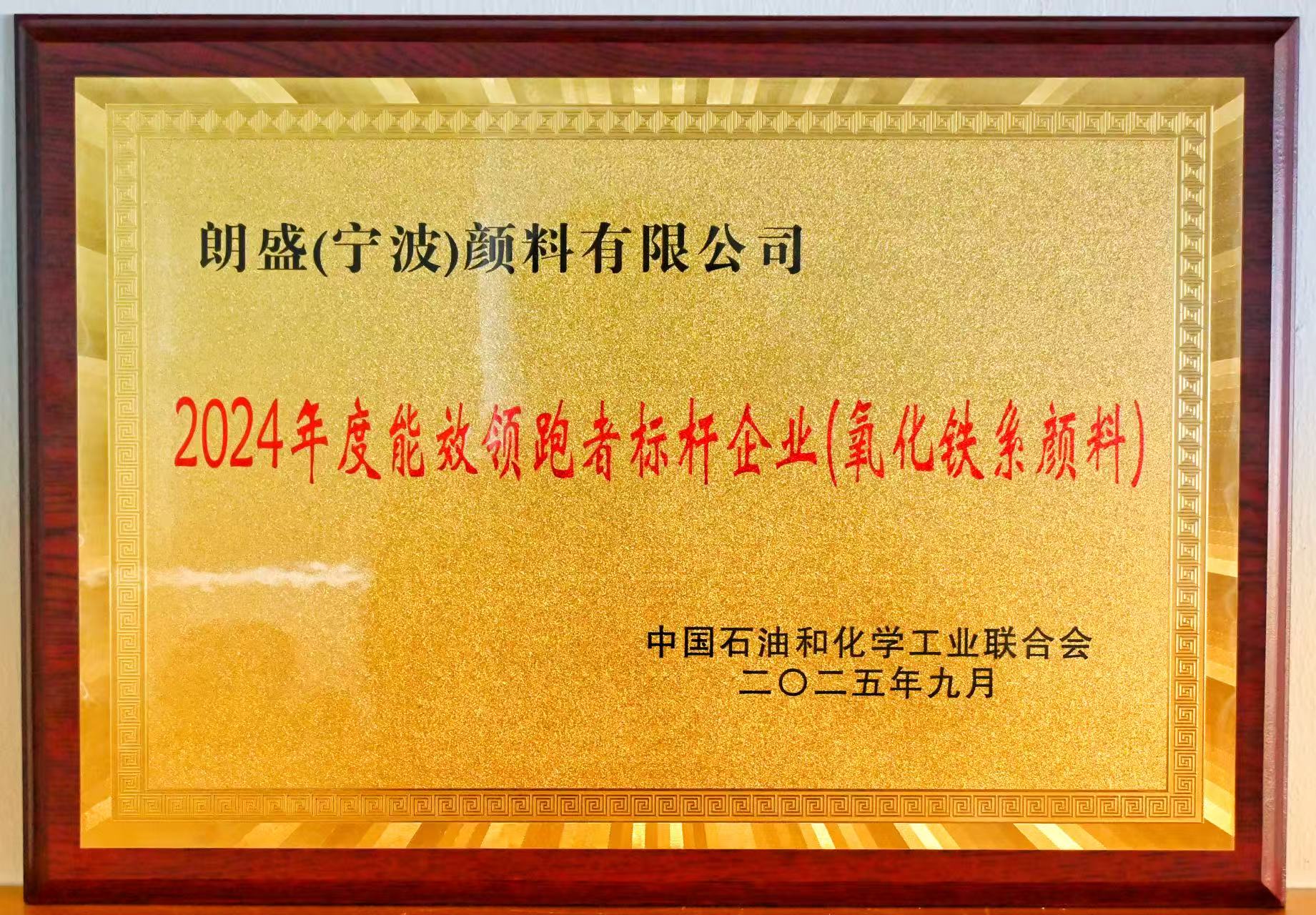 LANXESS Ningbo Plant Re-Earns Title of “Energy Efficiency Leader Benchmark Enterprise”