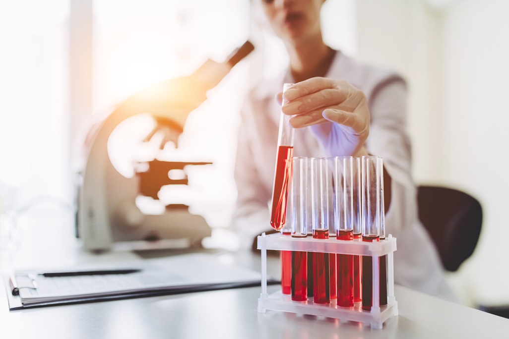 Laboratory scientist working